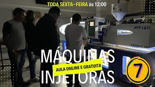 CURSO ONLINE DE INJETORAS  GRÁTIS  PARTE 7 [upl. by Coyle]