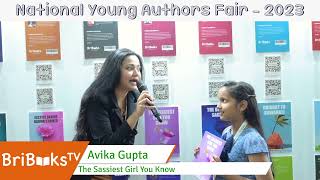 Authors of BriBooks  Winners of National Young Authors Fair India 202223 [upl. by Doran]