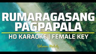 Rumaragasang Pagpapala  KARAOKE  Female Key Bb [upl. by Cassondra]