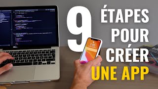 9 ÉTAPES POUR CRÉER UNE APP 📱 [upl. by Drarreg]