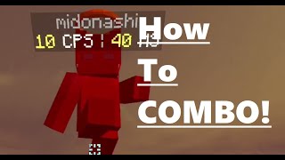 How To Combo Minecraft Cubecraft PvP Full Tutorial [upl. by Raines]