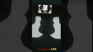 Stylish blouse neck cutting very easy tips for beginners blousecuttingvideoshorts [upl. by Irianat20]