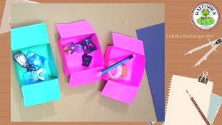 Simplecrafts  lets learn a simple craft now for more videos go through the description 👇👇 [upl. by Carman128]