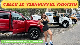 LAS MEJORES CAMIONETAS MEDIANAS 4x4 calle 12 Tapatio [upl. by Alilak248]