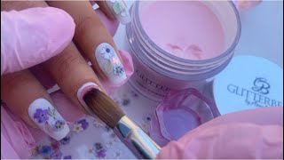 🌸COMO ENCAPSULAR UÑAS💅🏼ACRÍLICAS🪄 [upl. by Ahders]