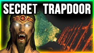 Skyrim Secret Trapdoor Location  Vampires Lair Walkthrough [upl. by Hube71]