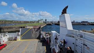 Ardrossan to Brodick and back on MV ALFRED [upl. by Seagrave]