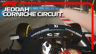 Jeddah Corniche Circuit Arab GP Pole Lap SimDream 2021 125048  Assetto Corsa Mouse Steering f1 [upl. by Irem]