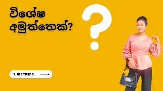 අවුරුදු 6කට පසු හමු වූ අමුත්තා  සිංහල vlog  friendship  meeting her after ages classy rapunzel [upl. by Ylreveb833]