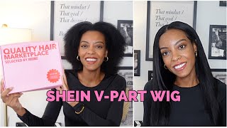 SHEIN V PART WIG REVIEW  STRUGGLE IS AN UNDERSTATEMENT [upl. by Pammy891]