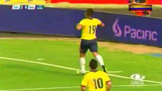 Colombia vs Bolivia 50 Eliminatorias Mundial Brasil 2014 [upl. by Ahsoem301]