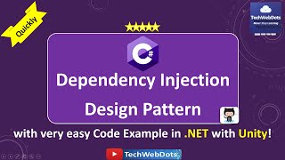 Dependency Injection C  Design Pattern  ASPNET MVC [upl. by Cressida]