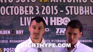 LUCAS MATTHYSSE VS VIKTOR POSTOL PRESS CONFERENCE [upl. by Llebpmac]