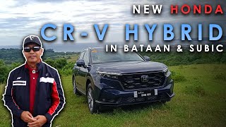 AllNew Honda CRV Hybrid tested in a ManilaBataanSubic drive [upl. by Dikmen]