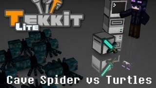 Tekkit Lite  Cave Spider Grinder [upl. by Tzong702]