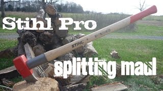 Stihl Pro Splitting Maul First Impression [upl. by Corel]