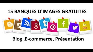 15 BANQUES dIMAGES GRATUITES libre de droit [upl. by Nylirrehs227]