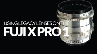 Using Manual Lenses on X Pro 1 [upl. by Jeffry]