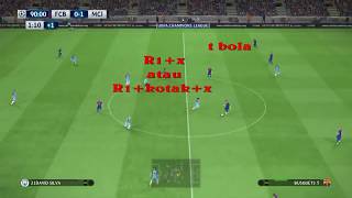 Tutorial formasi defence sekaligus counter attack terbaik PES 2017 Recomended 100 [upl. by Jehovah]