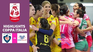 Bergamo  Milano  Highlights  Semifinale Coppa Italia Frecciarossa  Lega Volley Femminile [upl. by Gnilsia40]