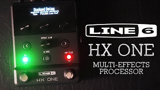 Line 6 HX ONE Stereo Multi Effects Processor [upl. by Nawuq]