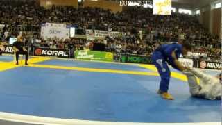 COBRINHA X TANQUINHO  EURO BJJ 2013  FEATHER FINAL [upl. by Kingsly660]