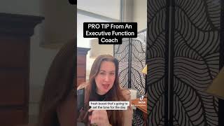 PRO TIP From An Executive Functioning Coach Make Your Bed sharpenedway [upl. by Peckham]