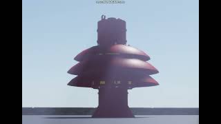 Microcity sirens testElektror L1F2 fire siren Noon Blast  roblox [upl. by Kuska]