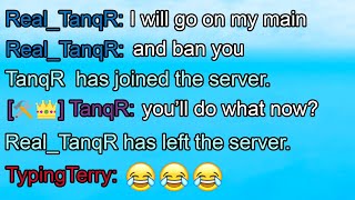 He Threatened To BAN Me So I Joined On My Main Roblox Arsenal [upl. by Atiuqat]