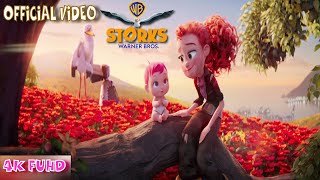 Storks And She Was  Video song  Storks Movie 2016  Talking Heads  4K FUHD [upl. by Rye]