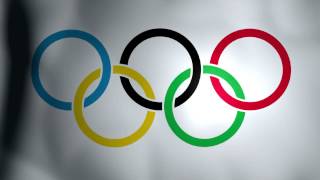 Olympic Flag with Theme Music [upl. by Lisabet]