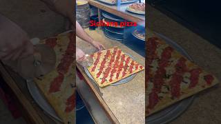 Siciliano pizza usa pizza italiancuisine cooking pizzalover italianfood itaIy food [upl. by Adnalor]