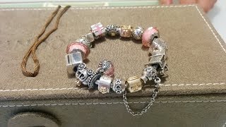 My Pandora Bracelet Collection Part 1 [upl. by Truman]