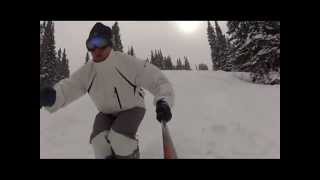 Mogul Skiing Winter Park Mary Jane  March 2012  GoPro Ski Pole Video II [upl. by Steven]