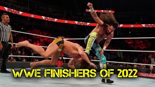 WWE Finishers Of 2022 Male [upl. by Parsifal363]