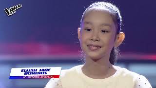 The Voice Kids Coach Julie sees a lot of potential for Elijah Jane Burdios EXCLUSIVE [upl. by Uos]