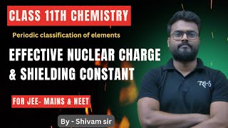 EFFECTIVE NUCLEAR CHARGE BY SHIVAM SIR [upl. by Natalia]