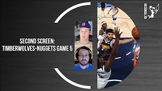 NuggetsTimberwolves Game 5  Second Screen [upl. by Ylaek]