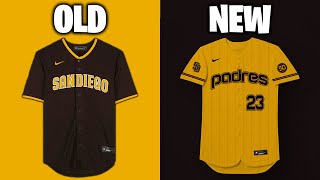 ReDesigning All 30 MLB Teams Jerseys [upl. by Stav527]