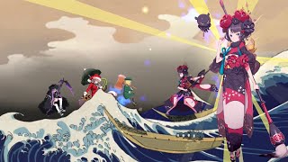 【FGO】Katsushika Hokusai 4T Clear  Challenge Quest  Christmas 2019 Event Rerun【FateGrand Order】 [upl. by Murdocca]