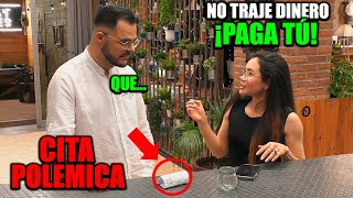 Una SOLTERA MIENTE para que SU CITA le PAGUE la CUENTA y ÉL se NIEGA 😱 First Dates [upl. by Hannover]