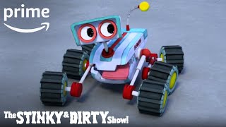 The Stinky amp Dirty Show Season 2 Part 2  Clip Rover  Prime Video Kids [upl. by Talia]