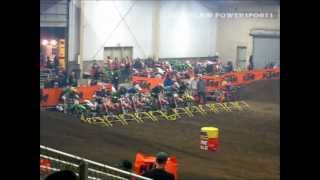 Kalispell Arenacross Highlights  March 2013 [upl. by Sheya]