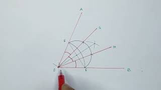 How to Trisect and Bisect any angle  All In One Sujay [upl. by Ynez]