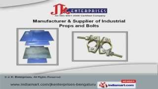 Industrial Props amp Bolts by J K Enterprises Bengaluru [upl. by Damalus185]