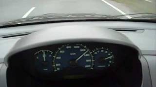 Chevrolet Matiz 08 acceleration 0120 kmh top speed 52PS [upl. by Clari648]