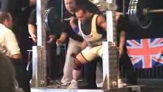 Dave Mannering 2007 British Powerlifting Championship [upl. by Ralston655]