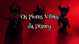 Os Piores Vilões da Disney  Top 10 Engraçado [upl. by Akiam]