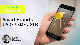 KeyShot Tutorial  Smart Export [upl. by Divadnhoj]