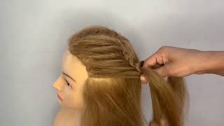 Easy Beautiful Hairstyle for girls with medium or long hair  Hairstyles [upl. by Alves]